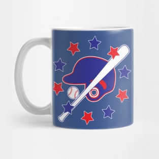 Baseball Helmet and Bat Mug